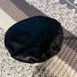 Leather Beret